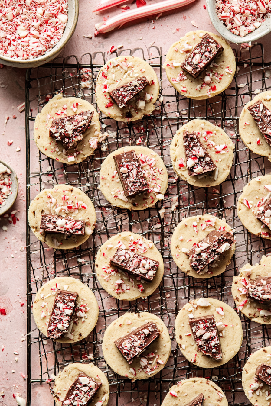 Peppermint Bark Cookies