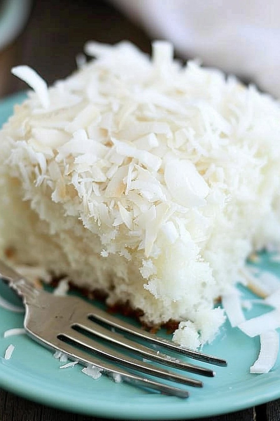 Coconut Bliss Slab: Pure creamy coconut ecstasy.