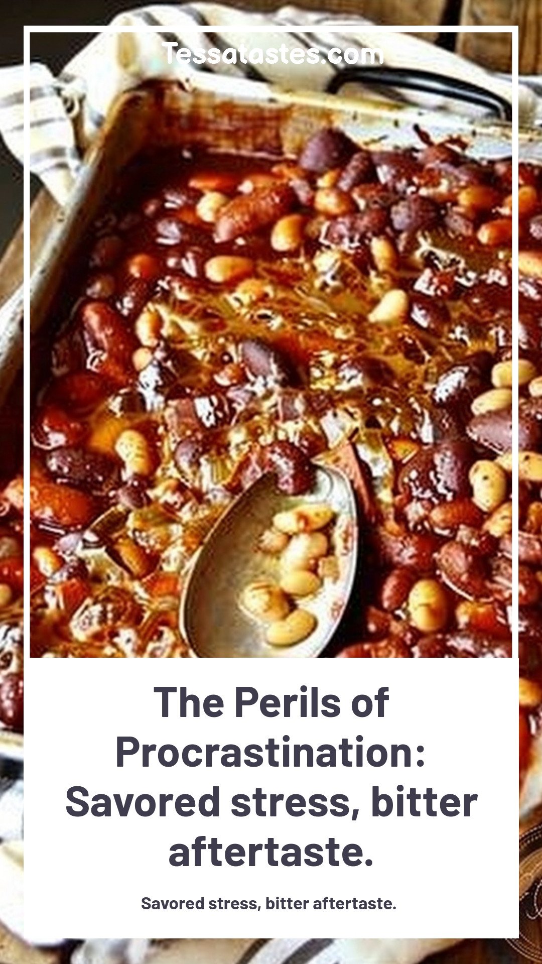 The Perils of Procrastination: Savored stress, bitter aftertaste.