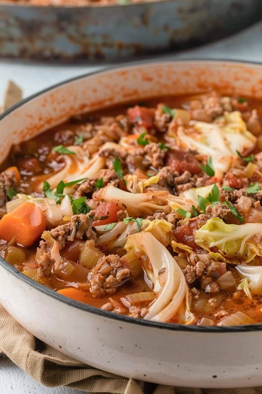 Deconstructed Cabbage Roll Stew: Savory, Sweet, Hearty Bliss