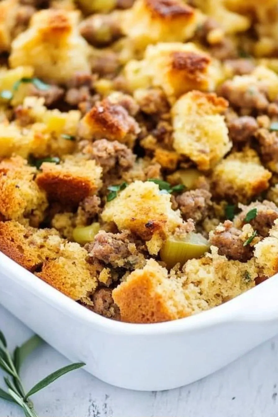 Cornbread and Sausage Stuffing