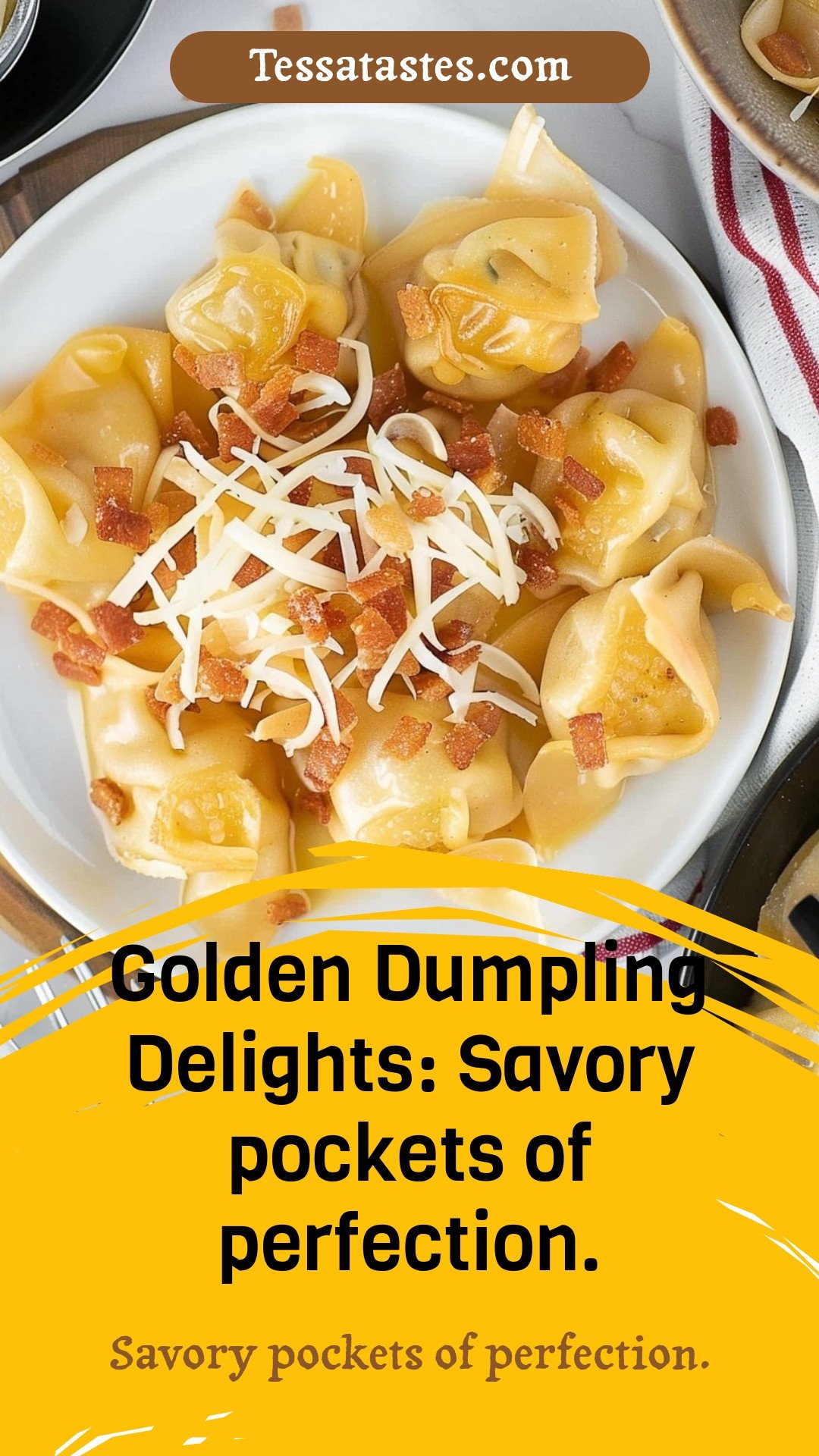 Golden Dumpling Delights: Savory pockets of perfection.