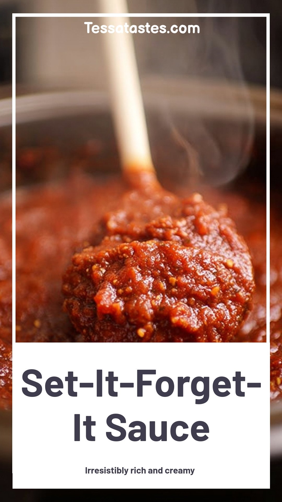 Set-It-Forget-It Sauce