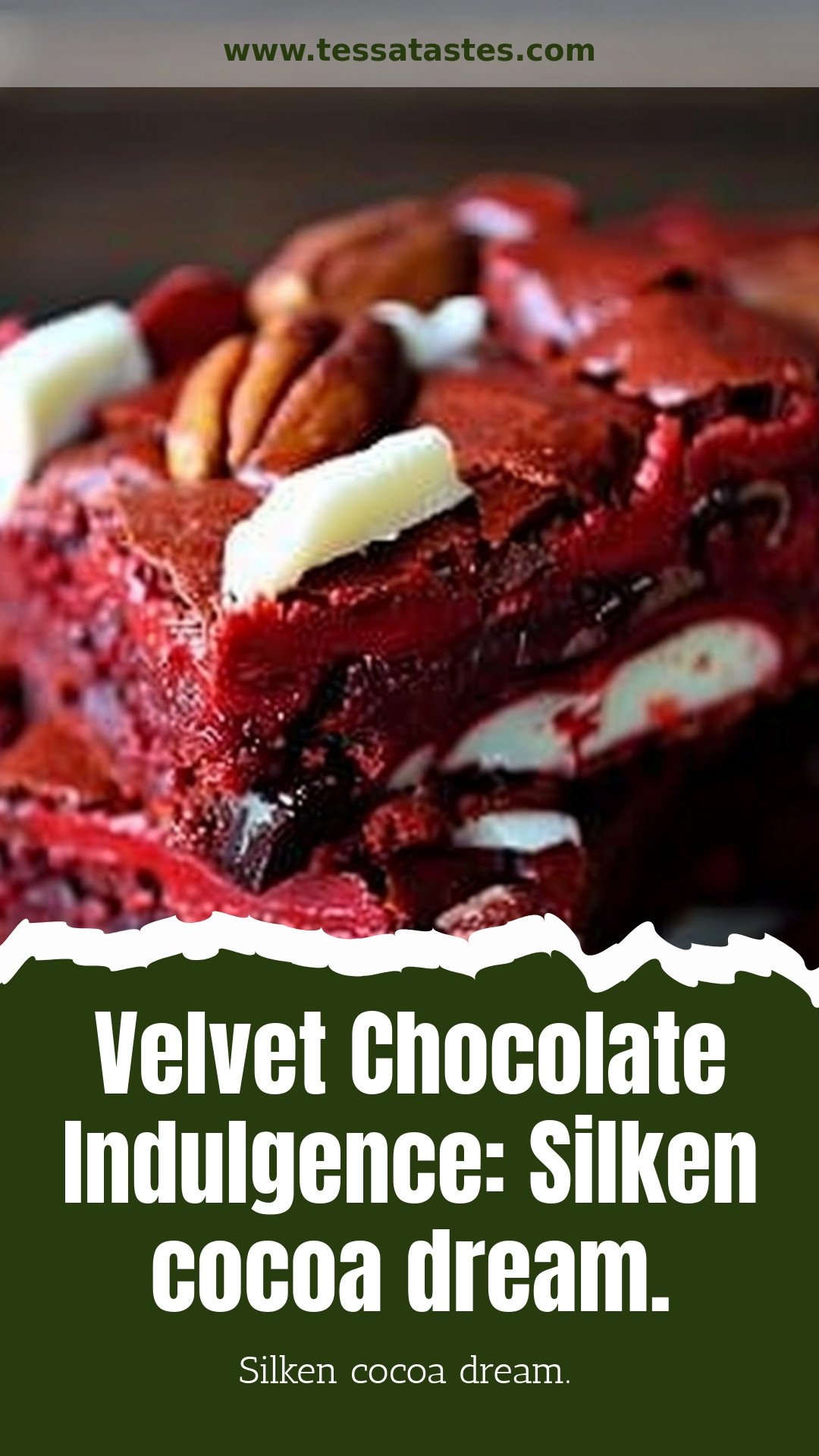 Velvet Chocolate Indulgence: Silken cocoa dream.