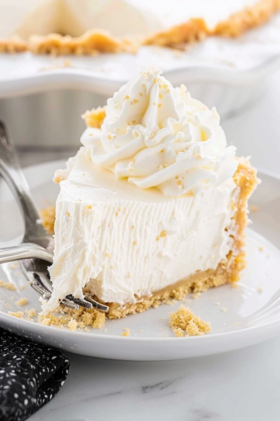 No-Bake Cream Pie: Silky, dreamy, cool perfection.