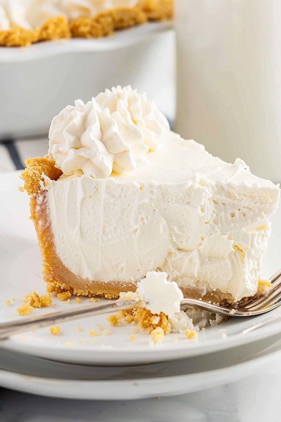 No-Bake Cream Pie: Silky, dreamy, cool perfection.