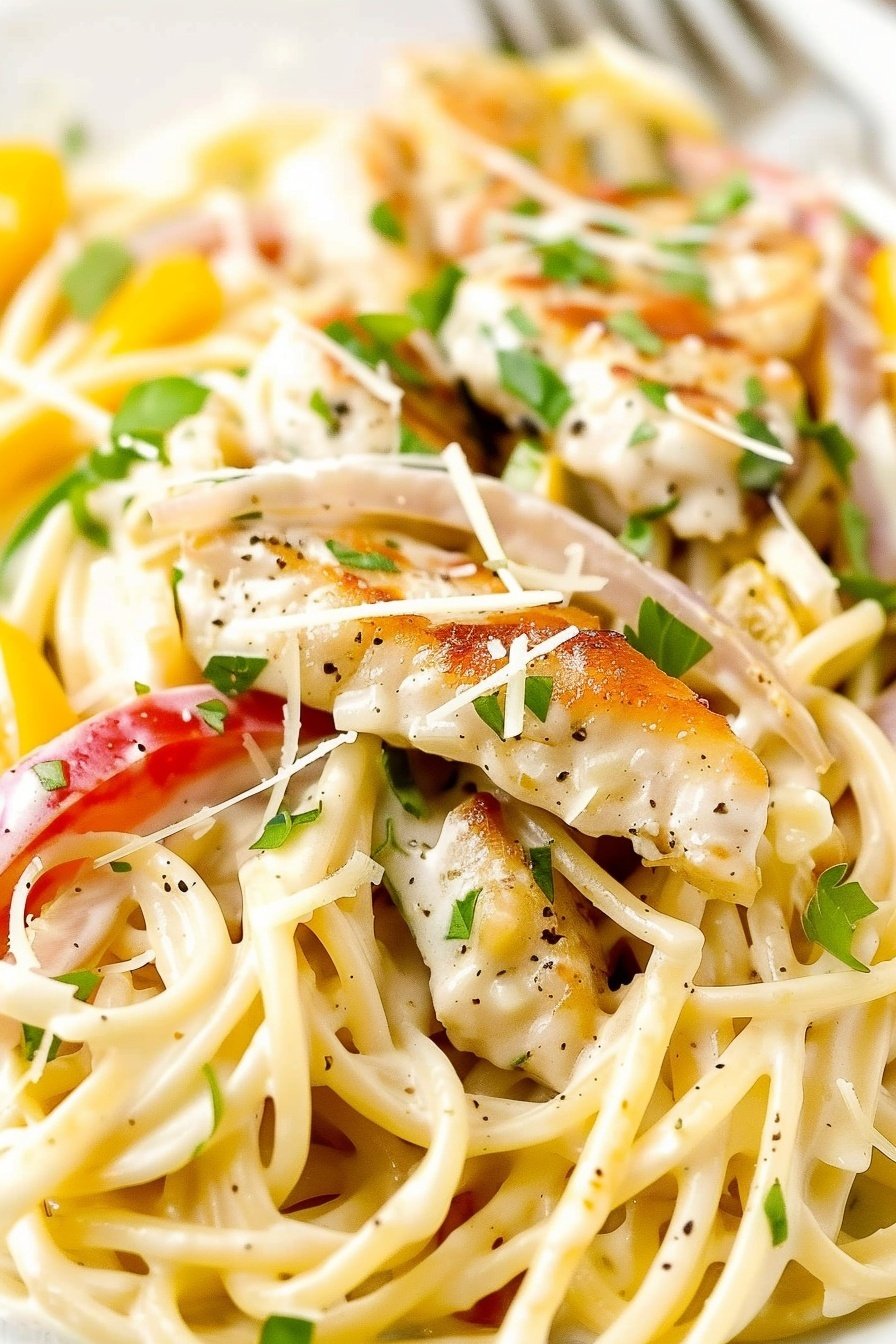 Creamy Garlic Pasta: Silky, garlic-infused perfection