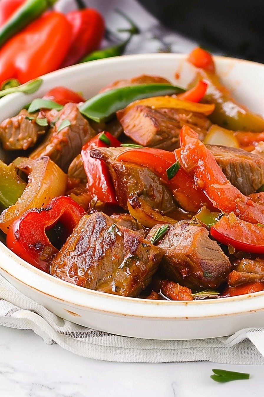 Skillet Sizzle Supper: Sizzling Aromatic Feast