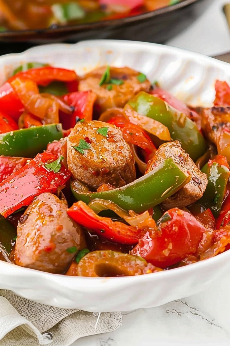 Skillet Sizzle Supper: Sizzling Aromatic Feast