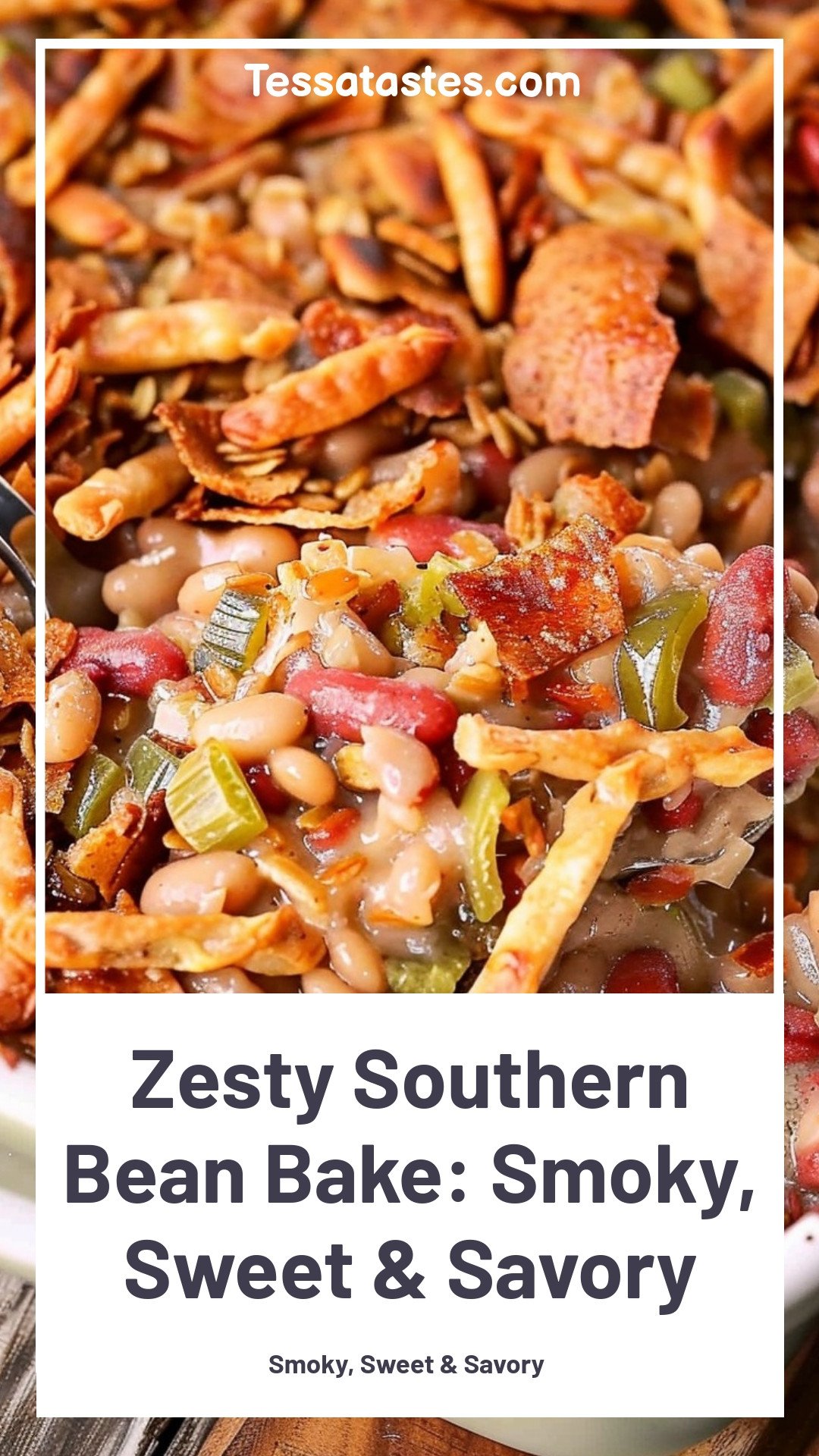 Zesty Southern Bean Bake: Smoky, Sweet & Savory