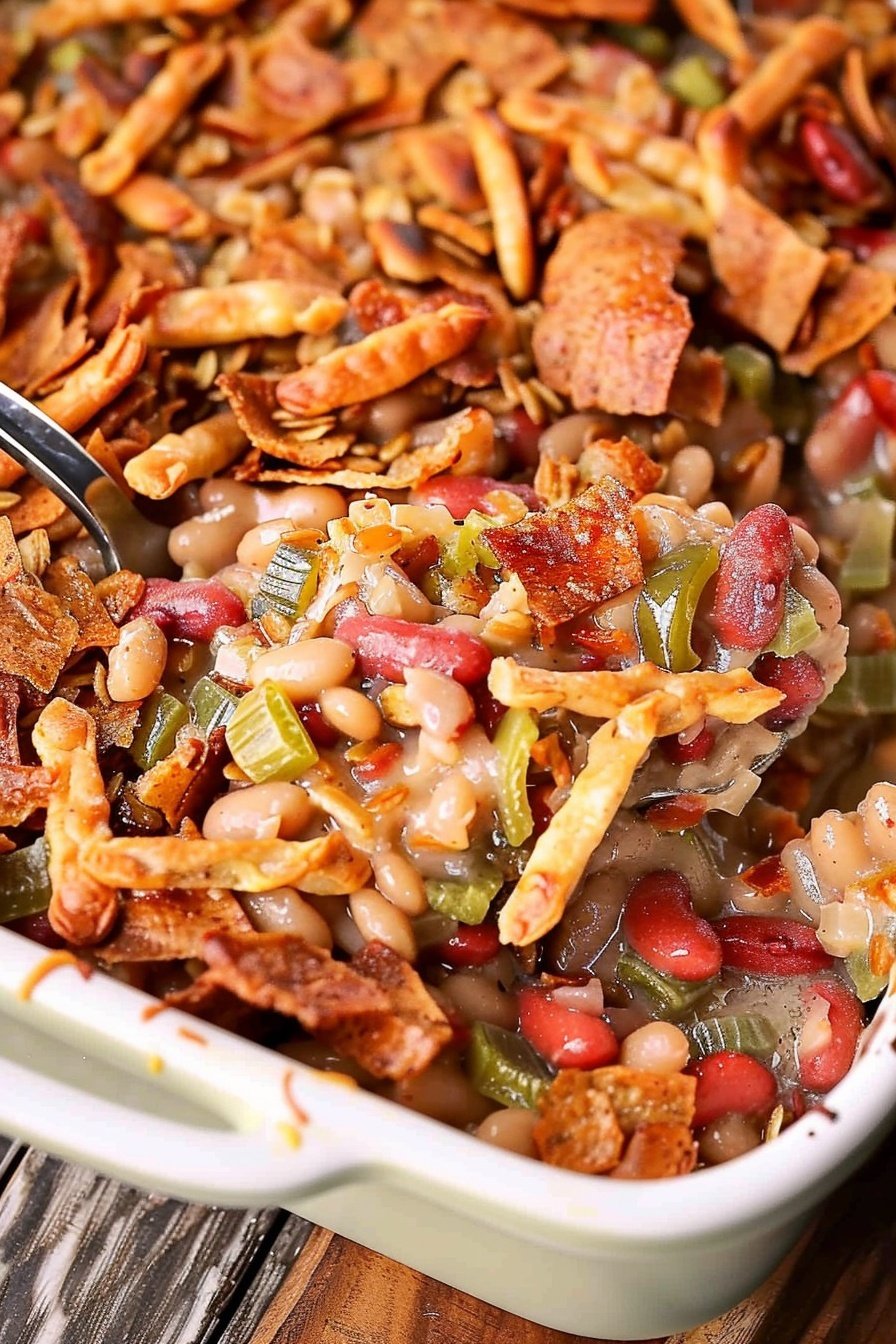 Zesty Southern Bean Bake: Smoky, Sweet & Savory