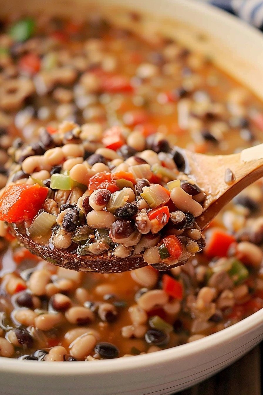 Fiery Hoppin' John: Spicy Southern Comfort Bliss