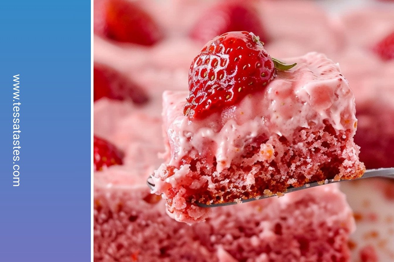 Easy Strawberry Slab Cake: Summer’s Sweetest Slice: Summer’s Sweetest Slice