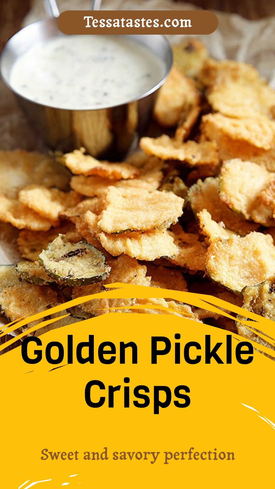Golden Pickle Crisps
