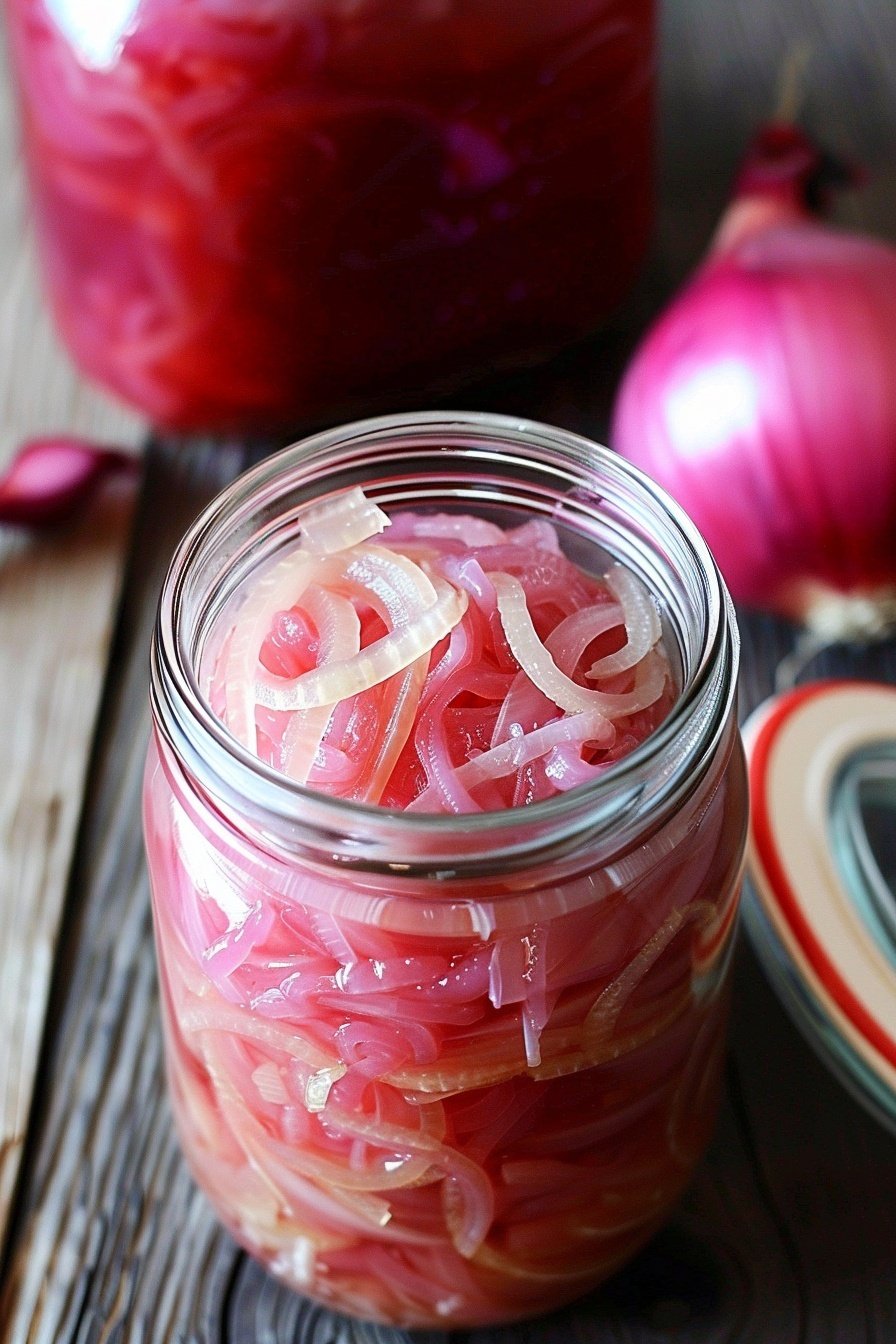 Zesty Sweet Onion Relish: Sweet onion tangy perfection.
