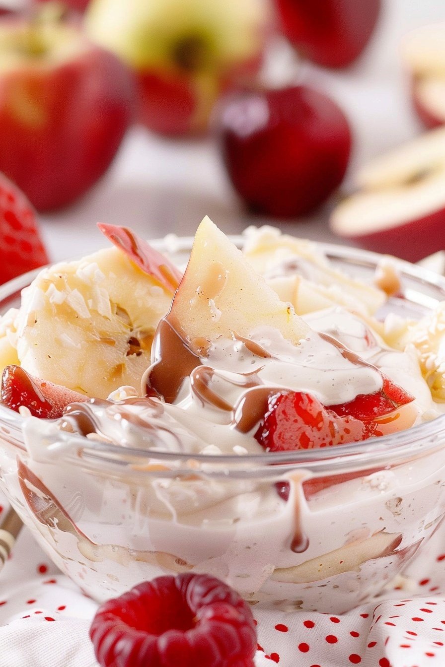 Caramel Apple Delight: Sweet, tart, and creamy.