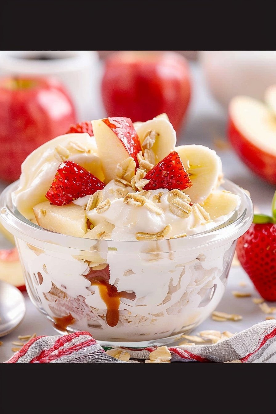 Caramel Apple Delight: Sweet, tart, and creamy.