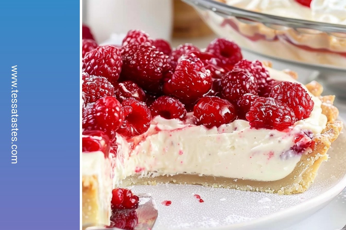 Creamy Raspberry Pie: Tart, Sweet, Creamy Bliss: Tart, Sweet, Creamy Bliss