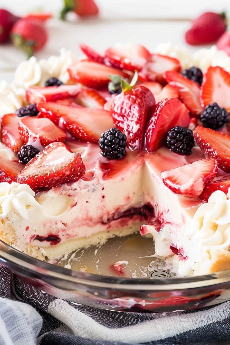 Berry Cream Cheese Delight: Tart and creamy perfection