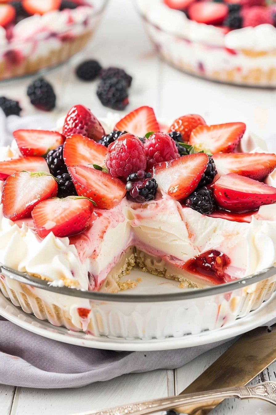 Berry Cream Cheese Delight: Tart and creamy perfection