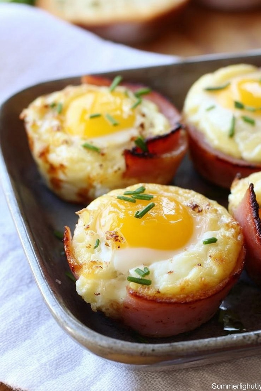 Savory Ham and Egg Bites