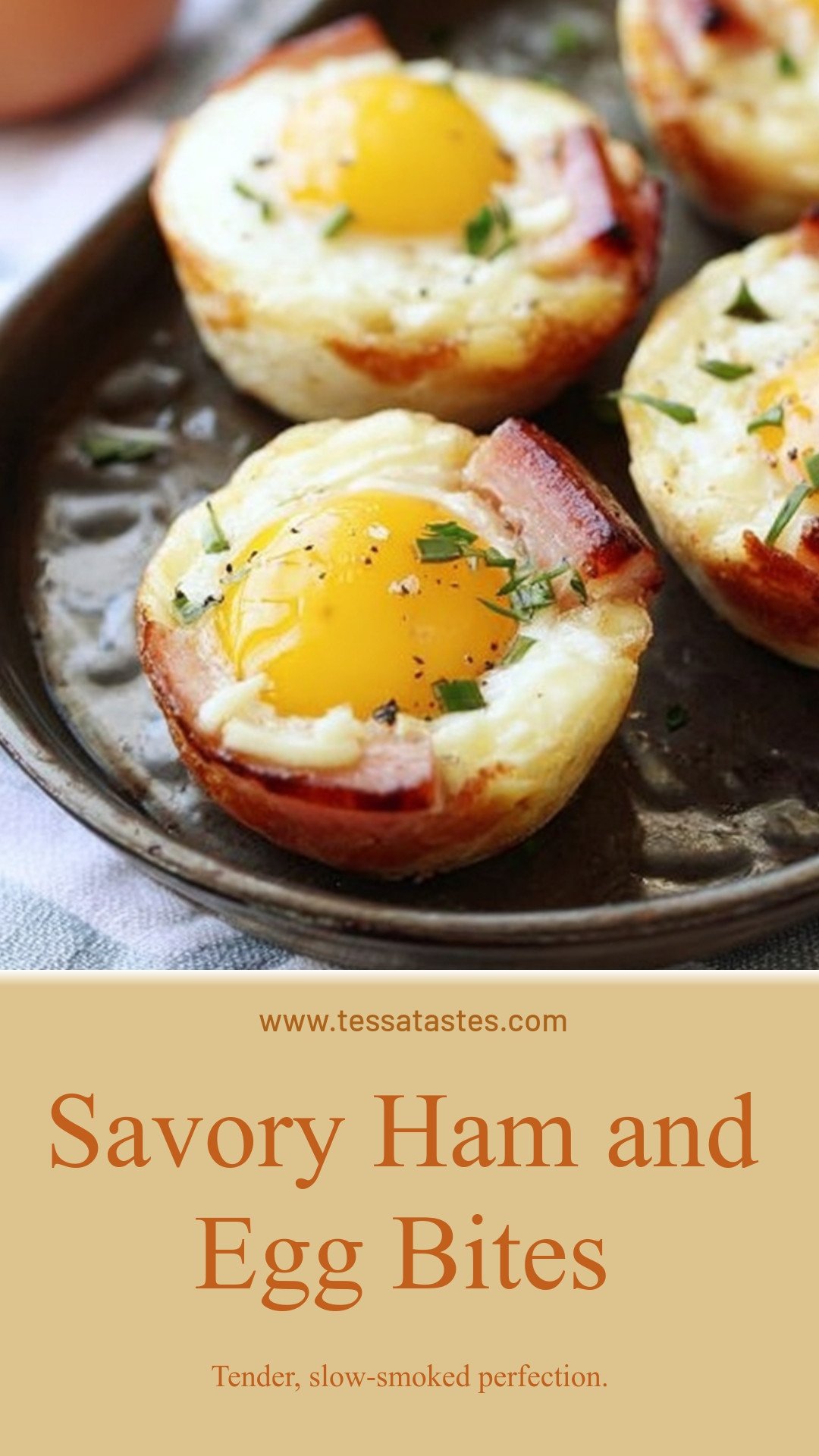 Savory Ham and Egg Bites