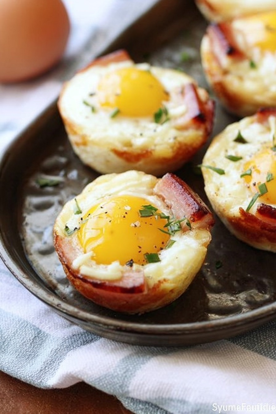 Savory Ham and Egg Bites