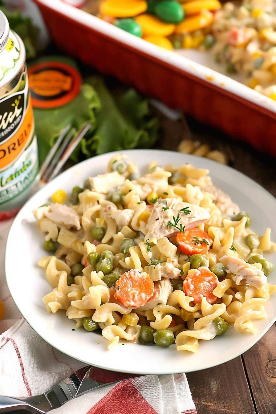Creamy Chicken Noodle Casserole: Ultimate comfort food bliss