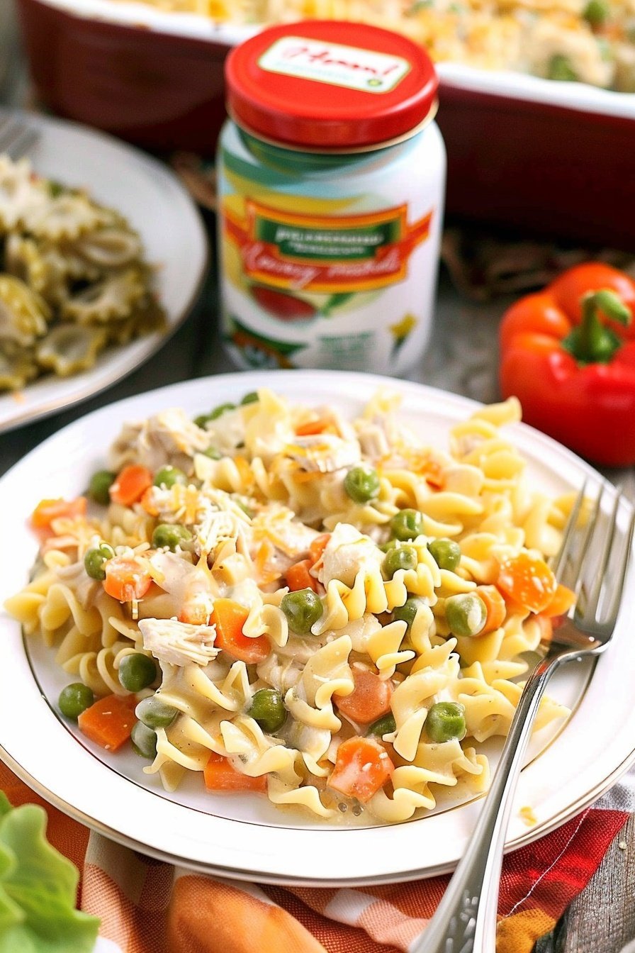 Creamy Chicken Noodle Casserole: Ultimate comfort food bliss