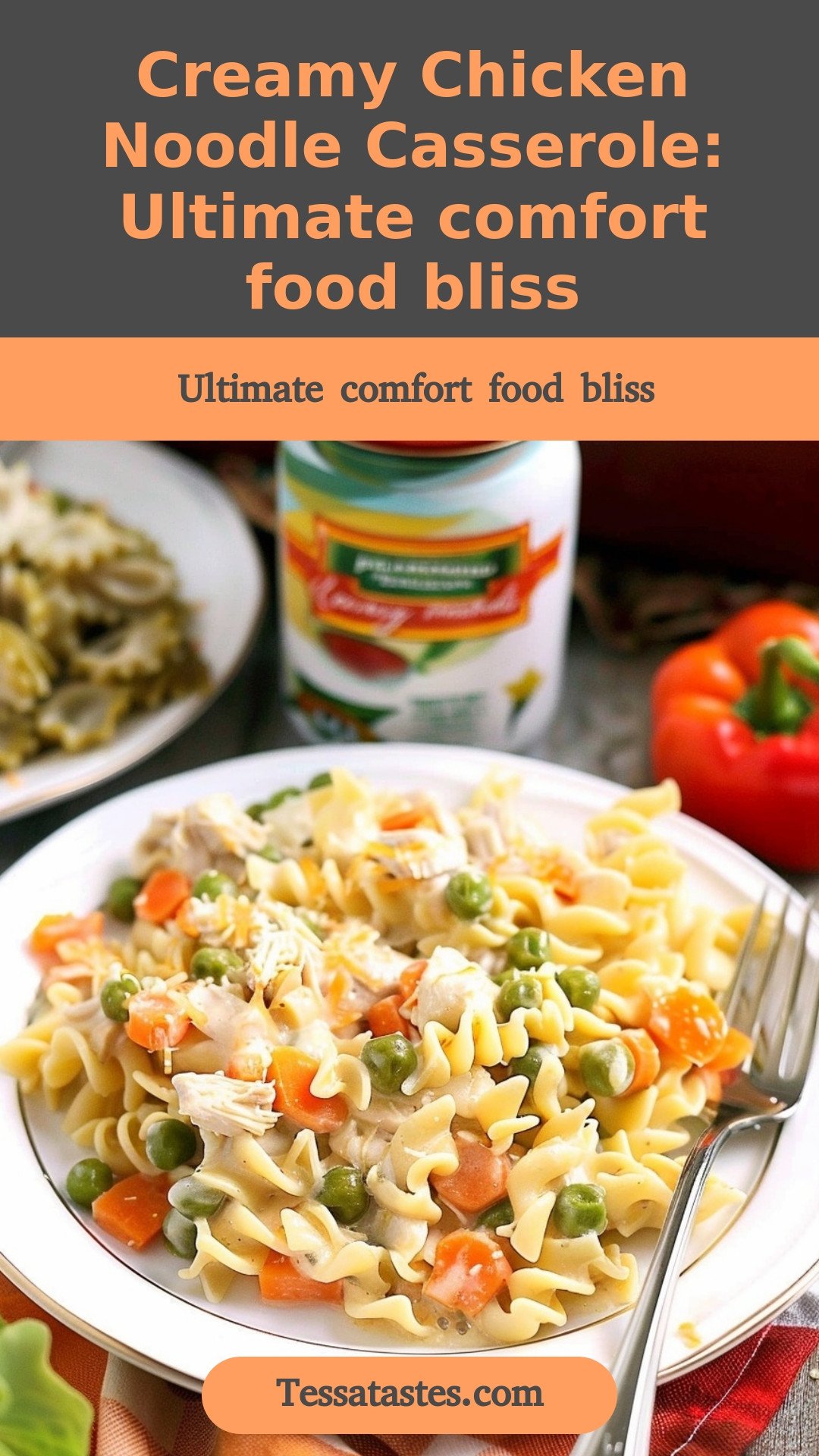 Creamy Chicken Noodle Casserole: Ultimate comfort food bliss