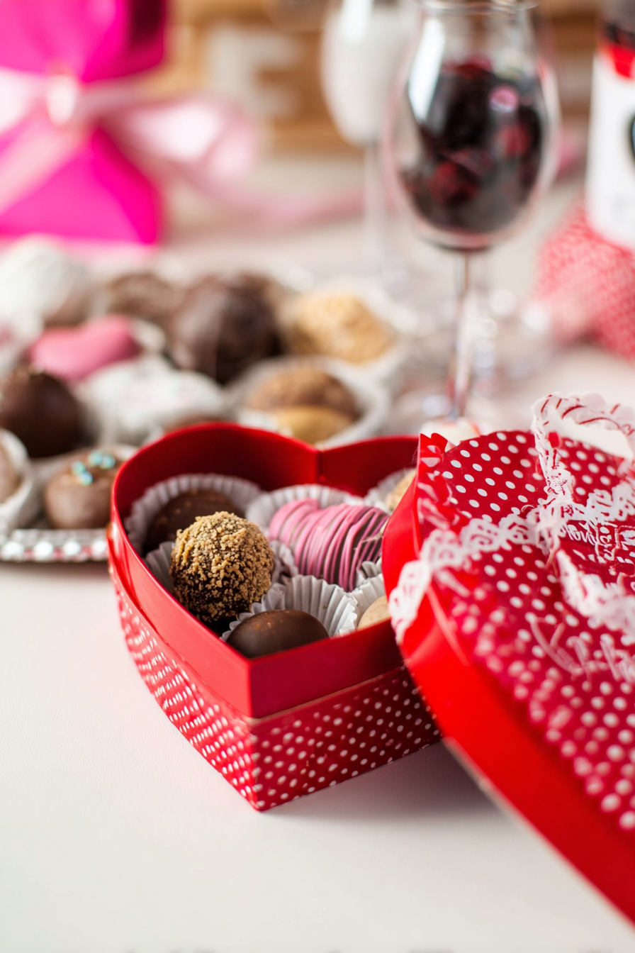 Valentine’s Truffles and A Little Love Story