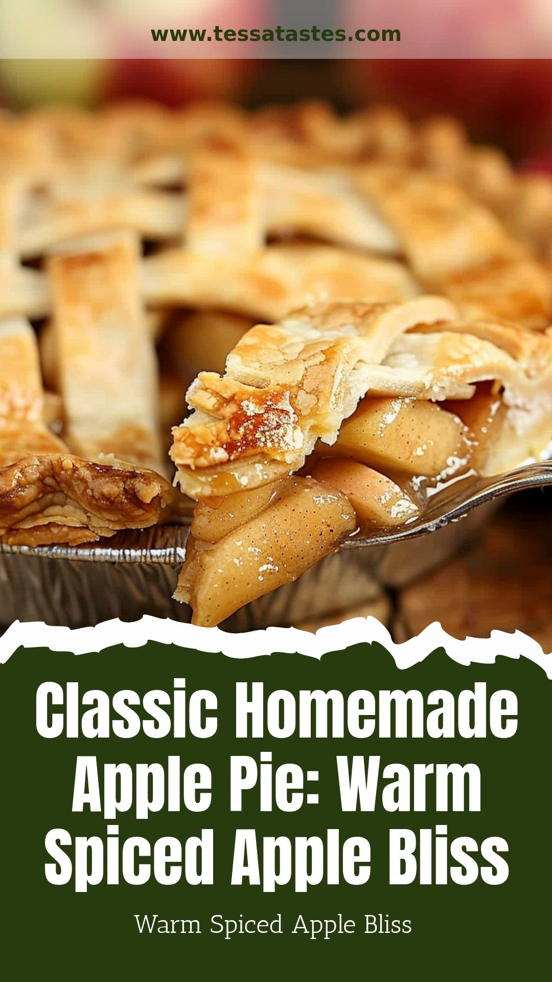 Classic Homemade Apple Pie: Warm Spiced Apple Bliss