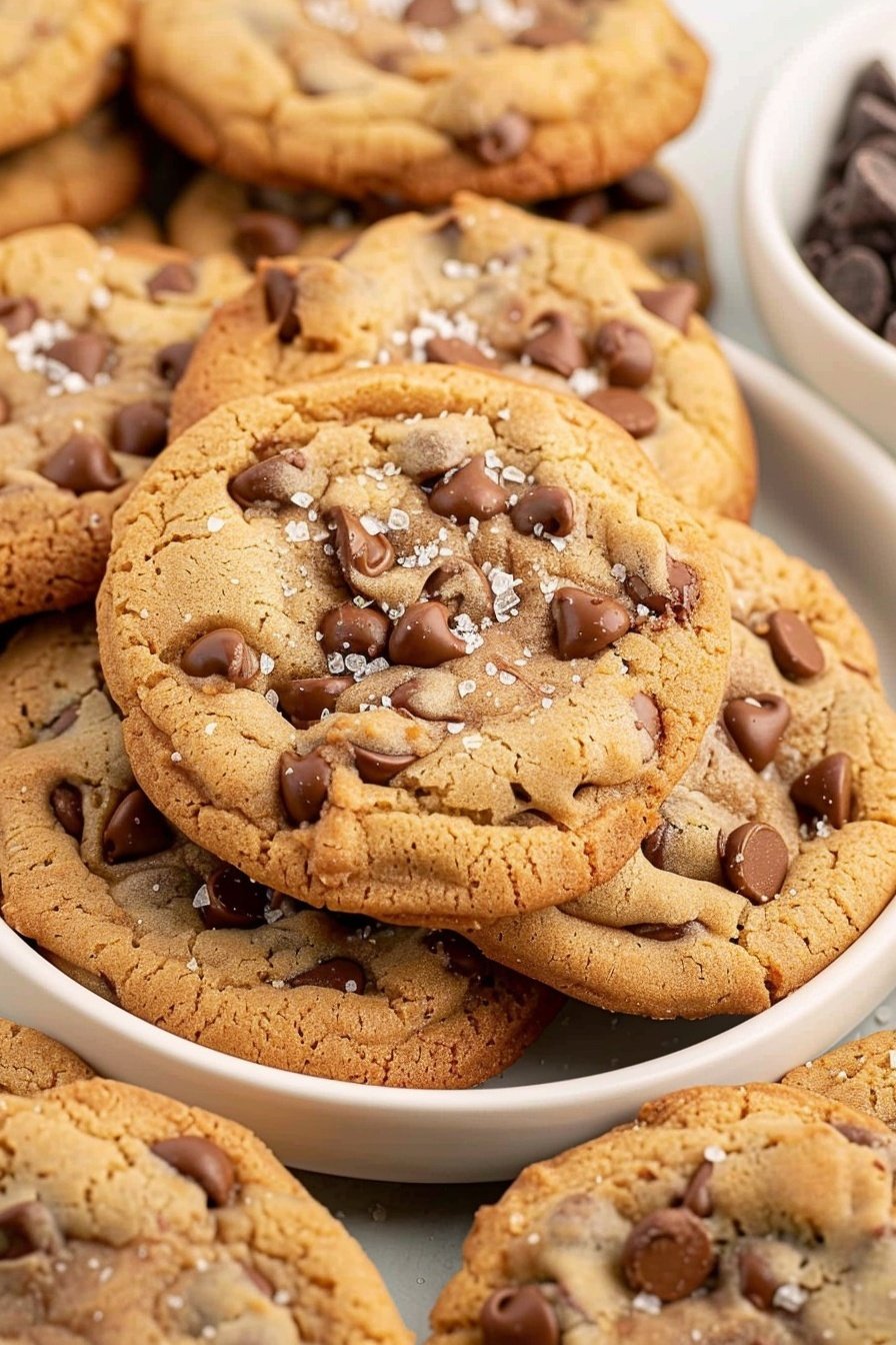 Chewy Chocolate Chip Delights: Warm, melty chocolate pockets.