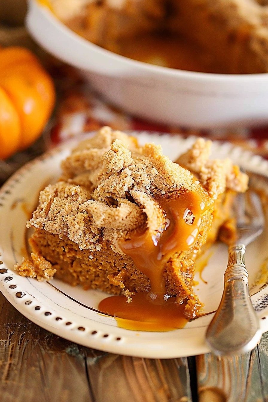 Spiced Pumpkin Caramel Swirl: Warmly spiced caramel bliss.