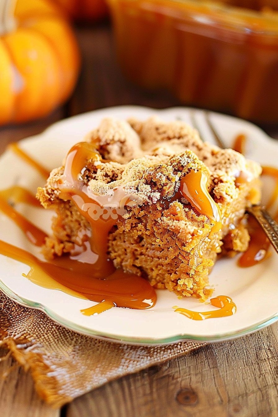 Spiced Pumpkin Caramel Swirl: Warmly spiced caramel bliss.