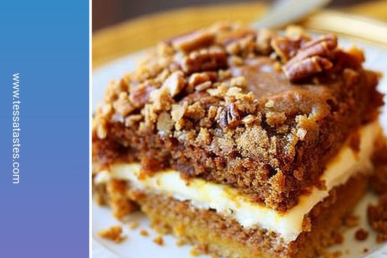 Spiced Pumpkin Crunch Cake: Warmly spiced crunchy perfection: Warmly spiced crunchy perfection