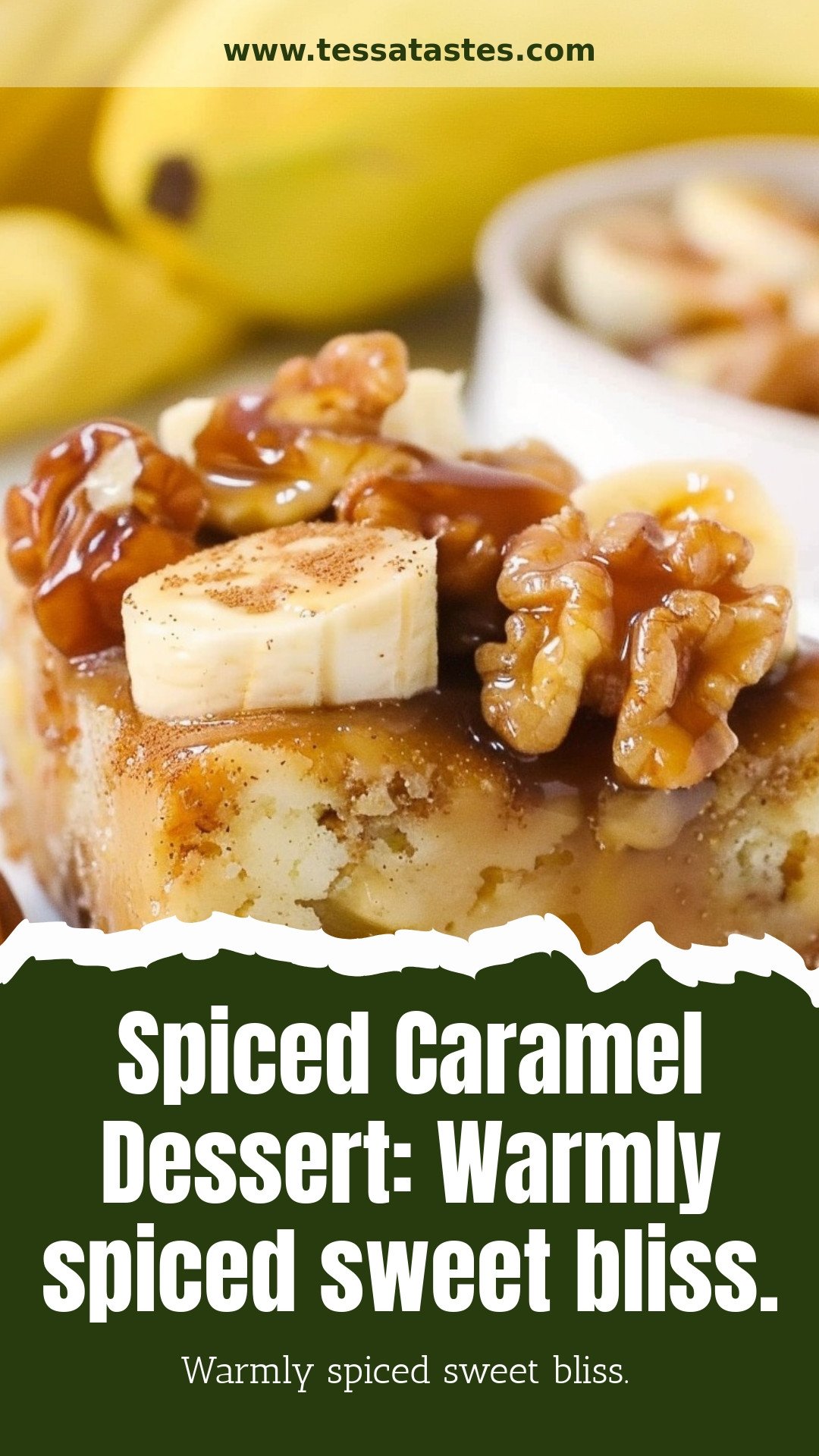 Spiced Caramel Dessert: Warmly spiced sweet bliss.