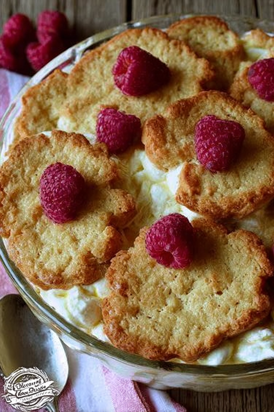 White Chocolate Raspberry Biscuit Bread Pudding – Celebrating National Biscuit Month {Giveaway!}