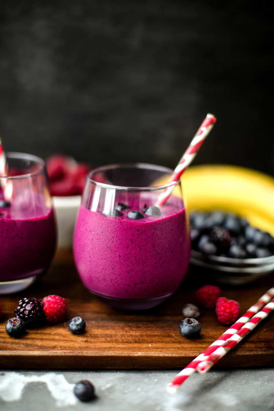 Wild Blueberry Beet Smoothie