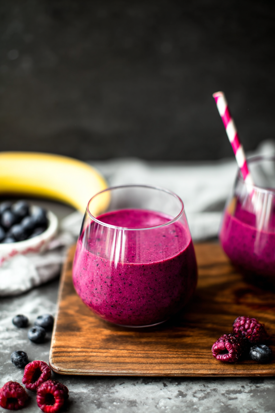Wild Blueberry Beet Smoothie