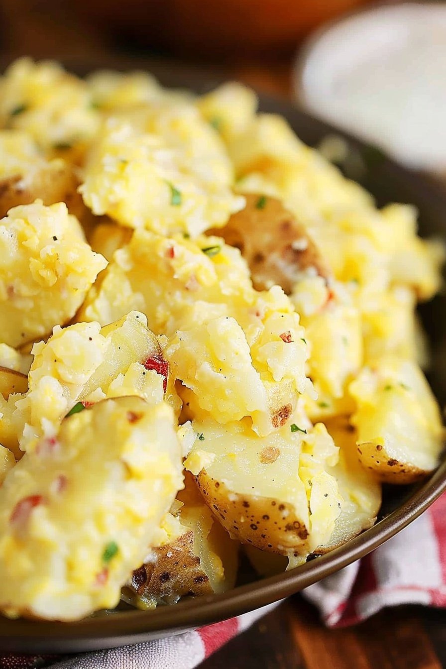 Tangy Picnic Potato Perfection: Zesty Potato Salad Bliss