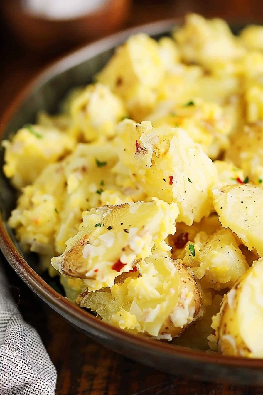 Tangy Picnic Potato Perfection: Zesty Potato Salad Bliss