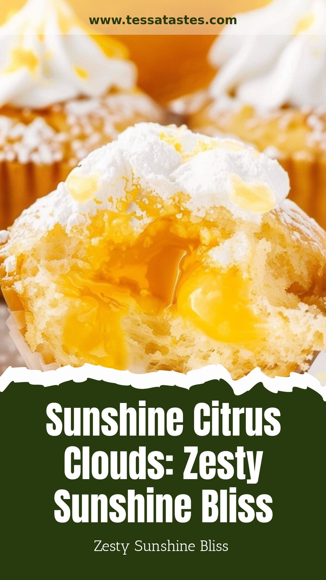 Sunshine Citrus Clouds: Zesty Sunshine Bliss