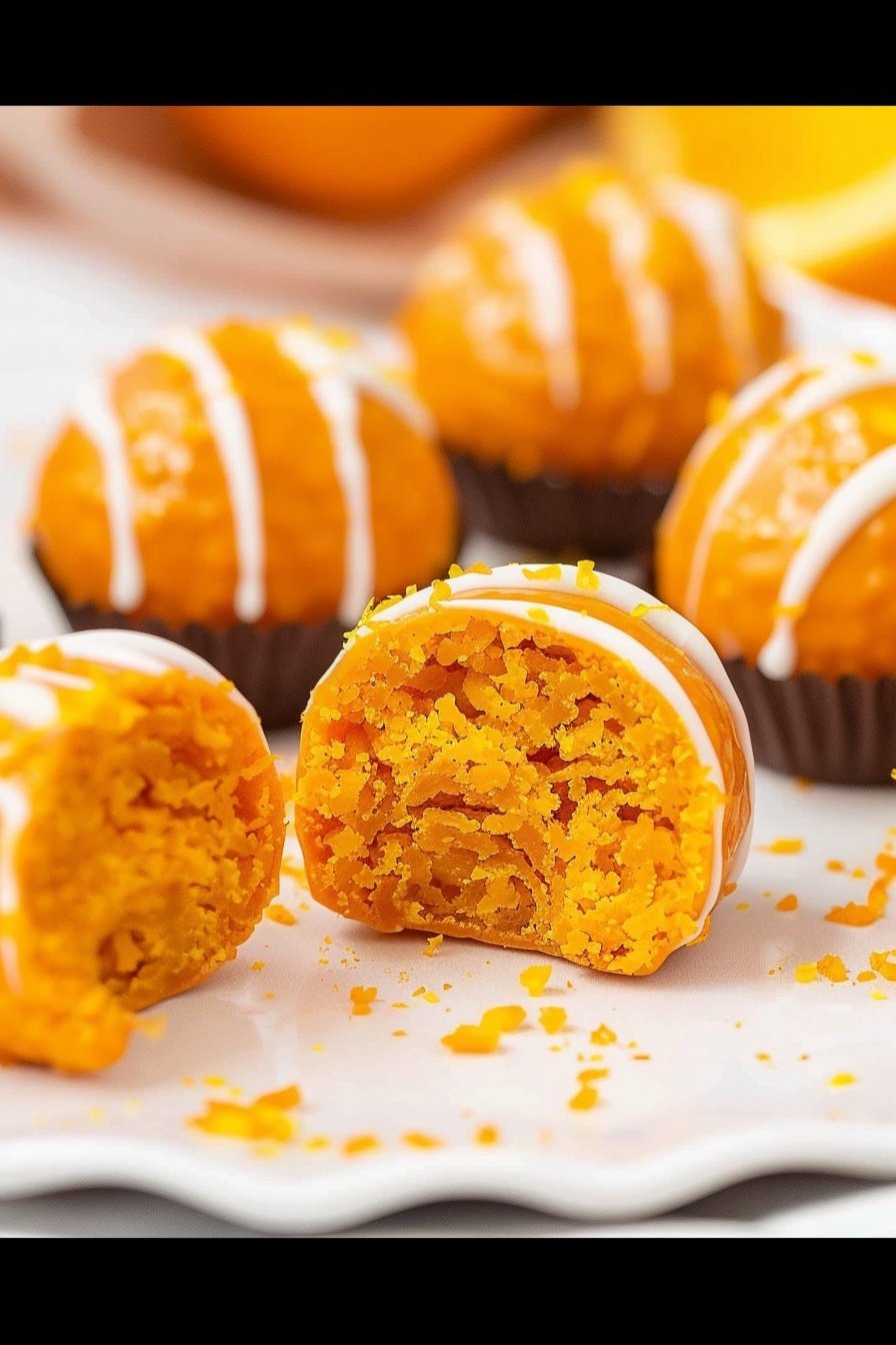 Citrus Chocolate Delights: Zesty cocoa dream bites