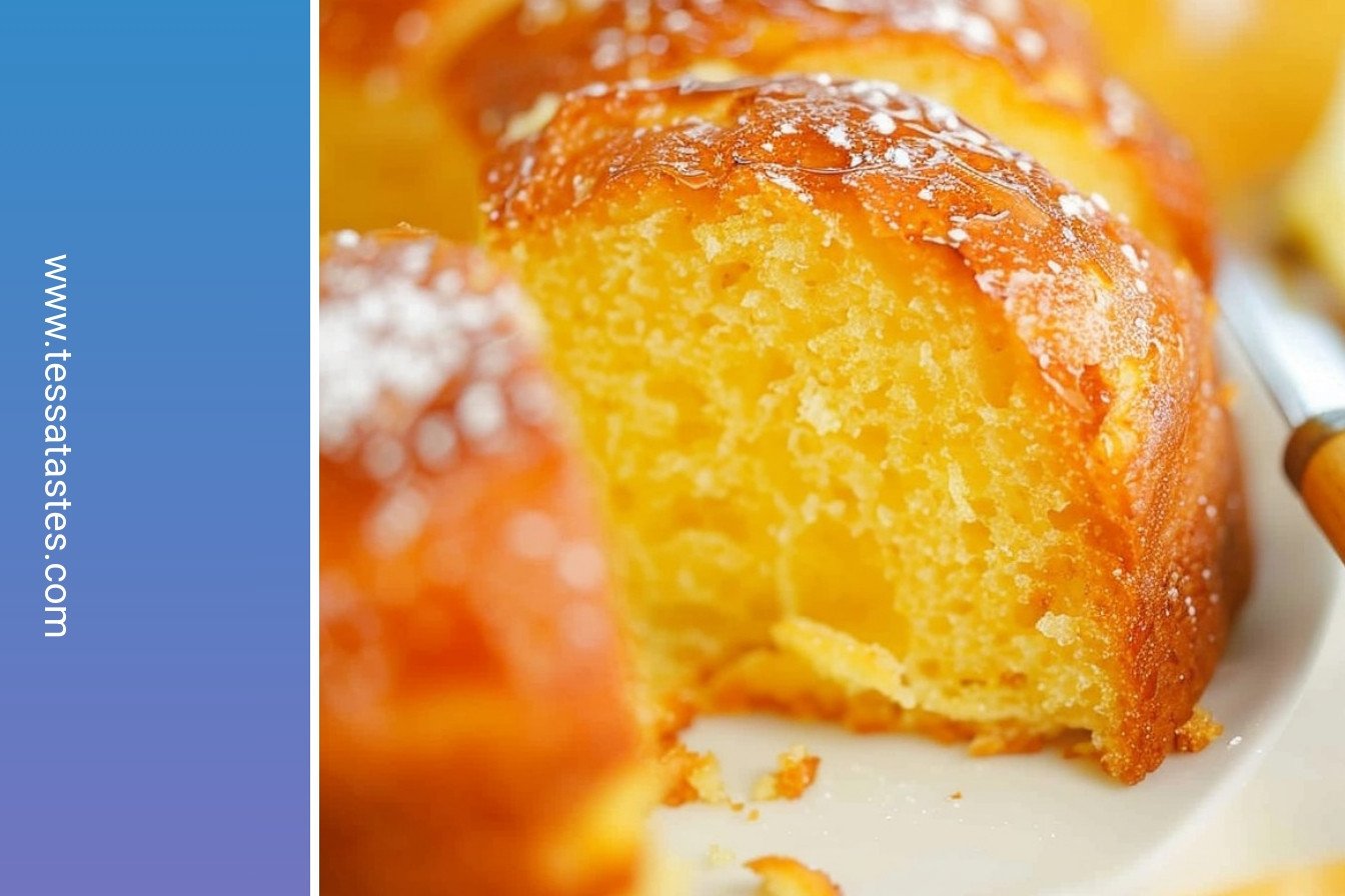 Citrus Sunshine Sponge: Zesty, sun-drenched delight.: Zesty, sun-drenched delight.