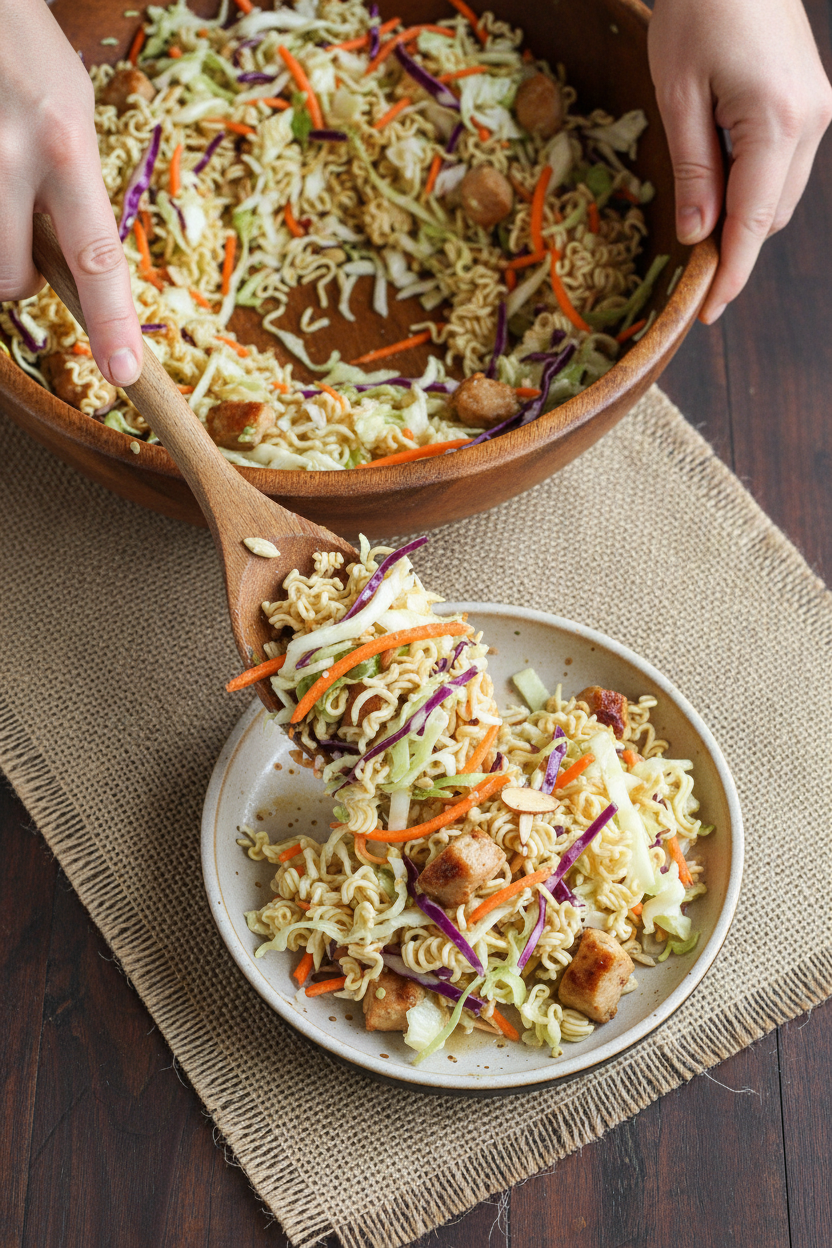 Asian Coleslaw Recipe A Crunchy Fresh Side Dish