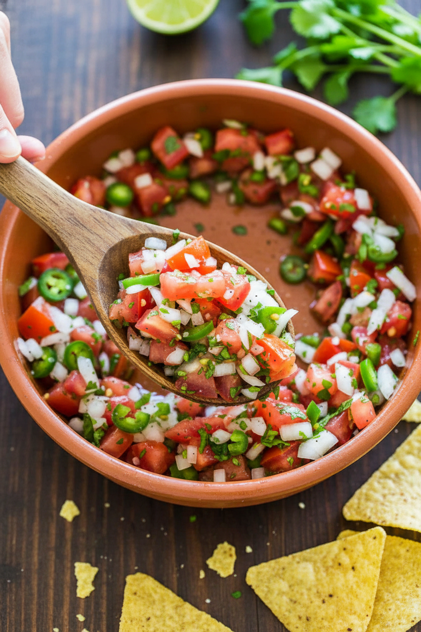 Authentic Pico de Gallo Recipe Fresh Salsa