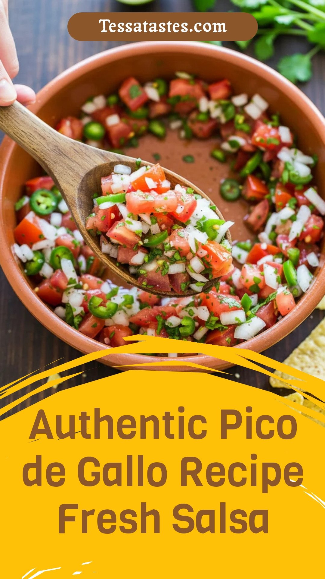 Authentic Pico de Gallo Recipe Fresh Salsa