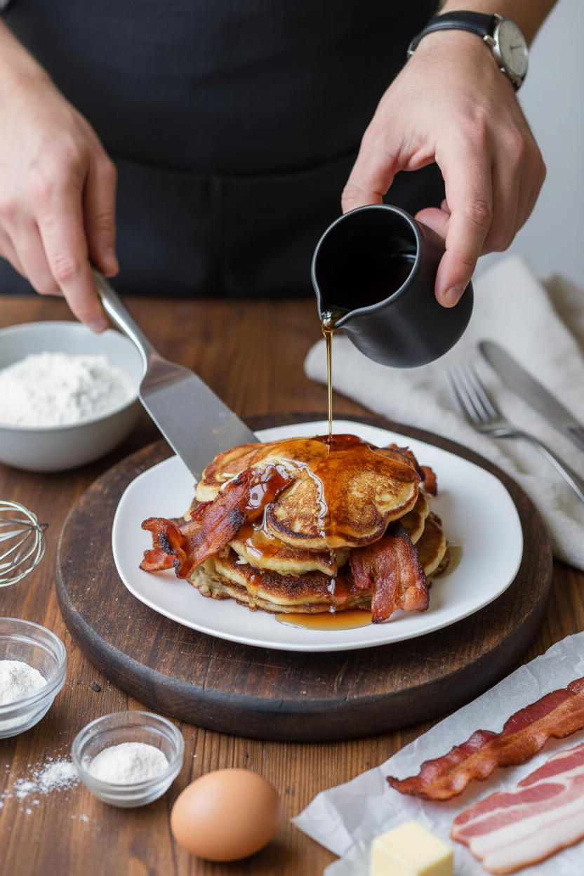 Bacon Pancakes Recipe for a Savory Breakfast