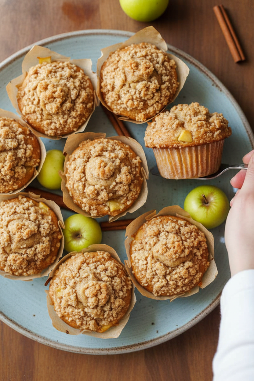 Bakery Style Apple Muffins Secret Recipe
